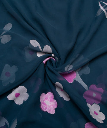 Hand Paint Saree Fabric Online